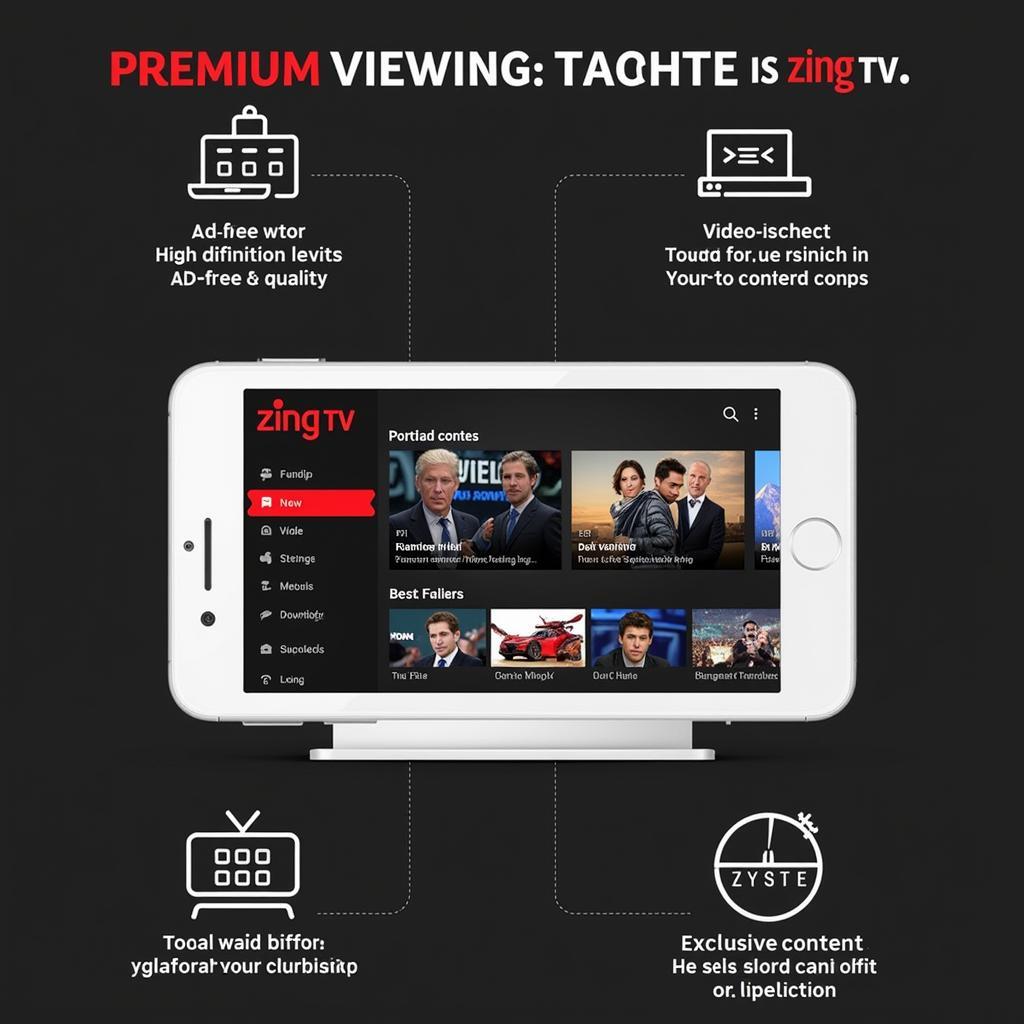 Trải nghiệm VIP Zing TV