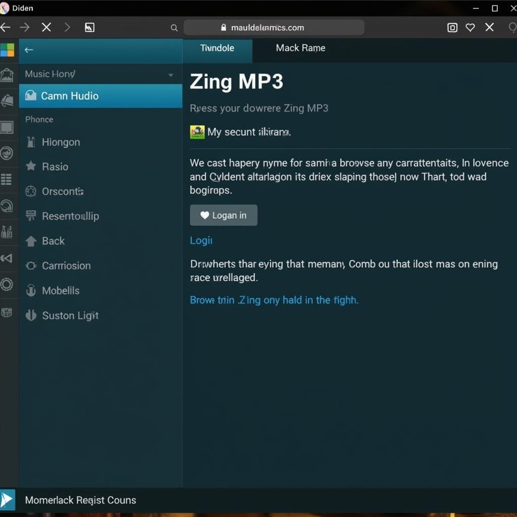 Accessing Zing MP3 on Kodi