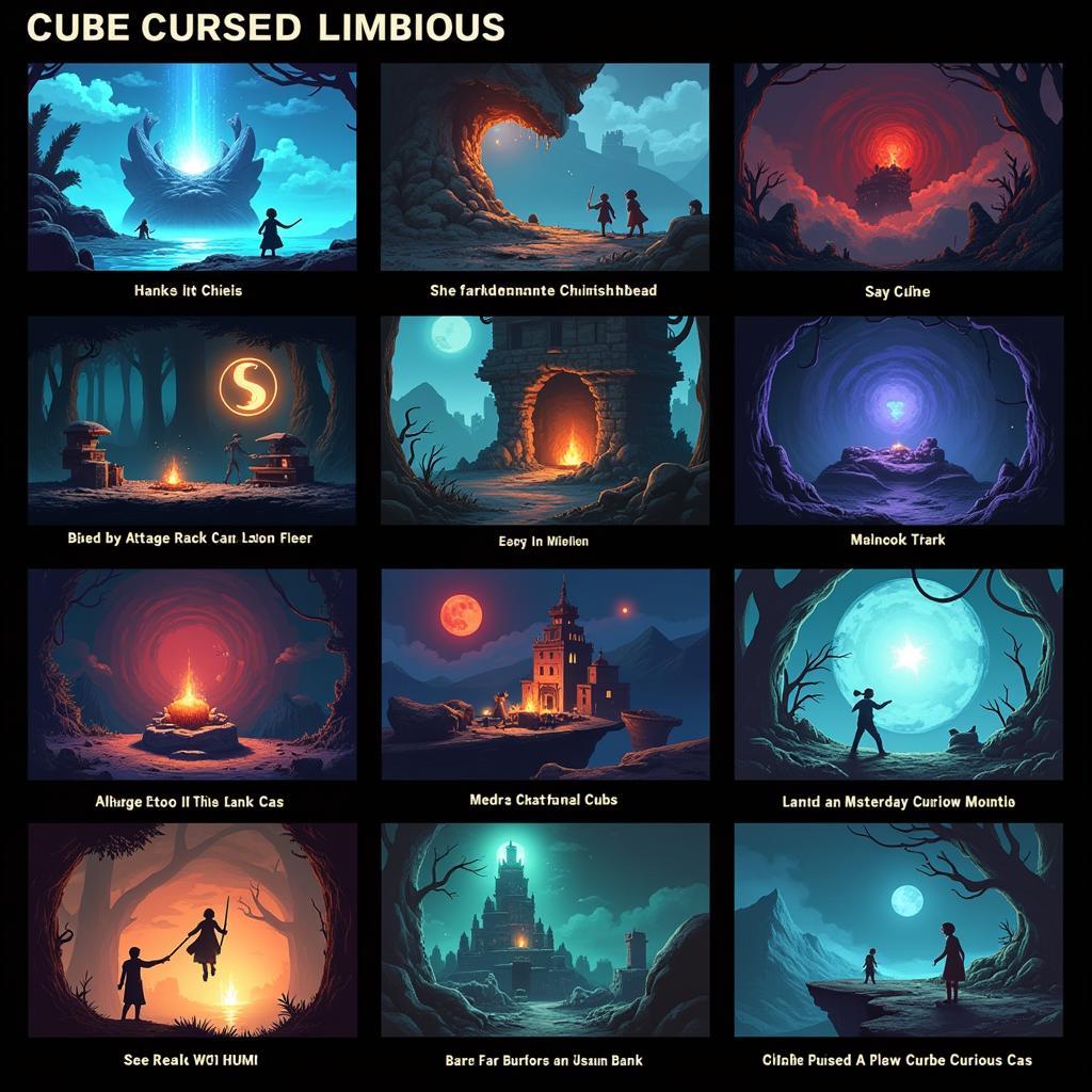 Tựa game nổi bật với chủ đề Cube Cursed Curious