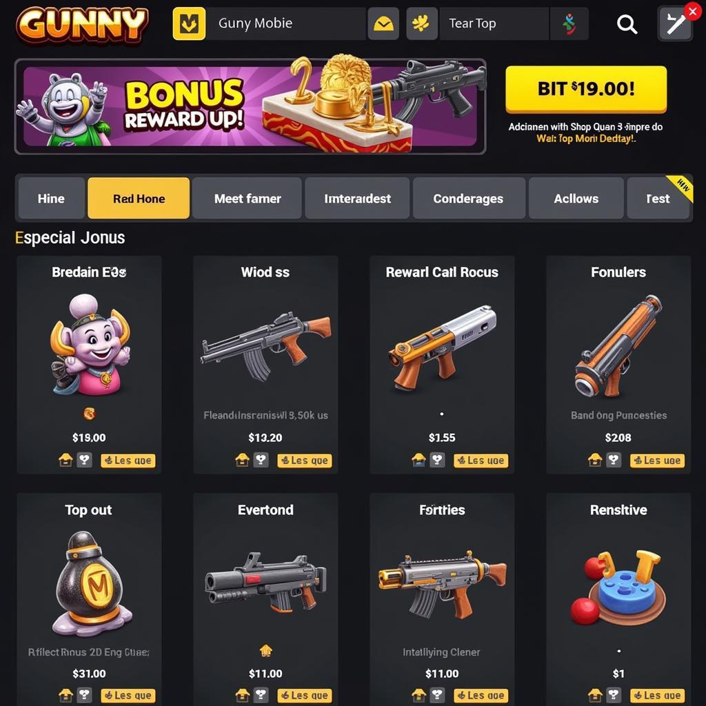 Ưu Đãi Nạp Thẻ Gunny Mobi