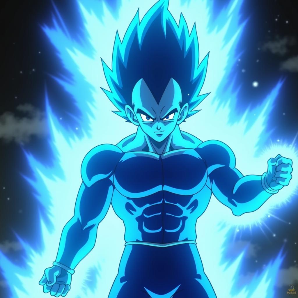 Vegeta biến hình Blue Evolution trong tập 100 Dragon Ball Super trên Zing TV