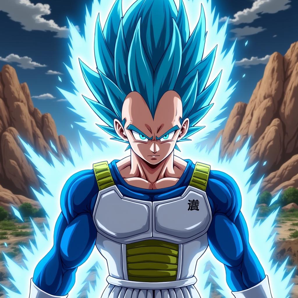 Vegeta Siêu Saiyan Blue Evolution trên Zing TV