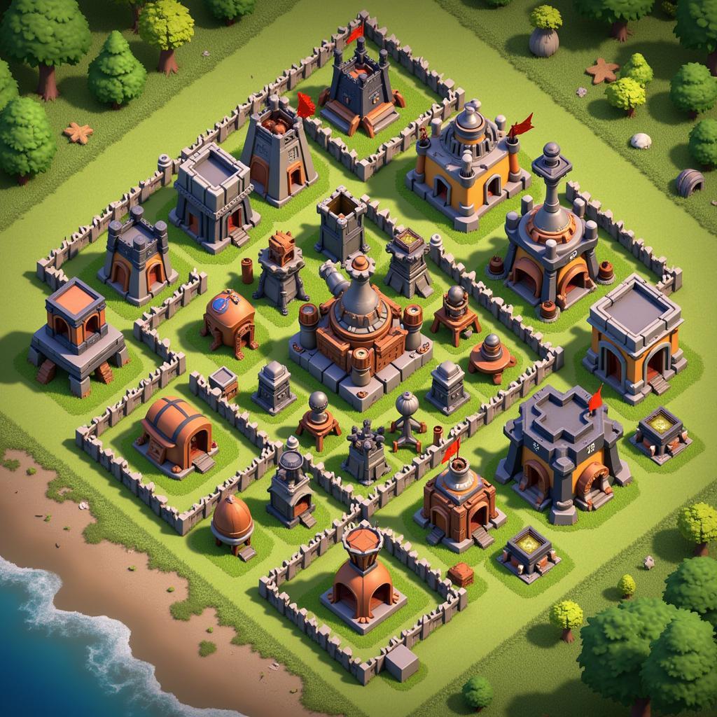 Xây dựng đế chế trong Clash of Clans trên Zing