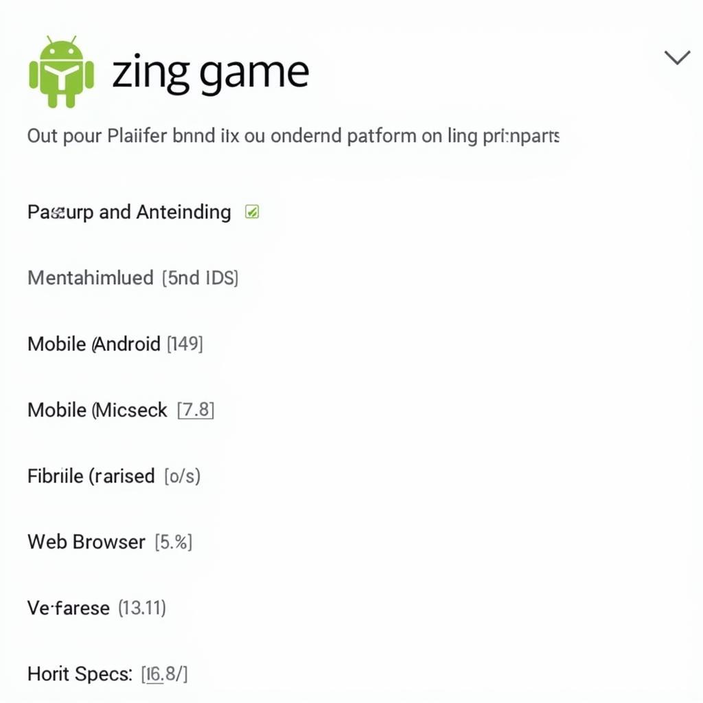 Zing Game hỗ trợ nền tảng nào?