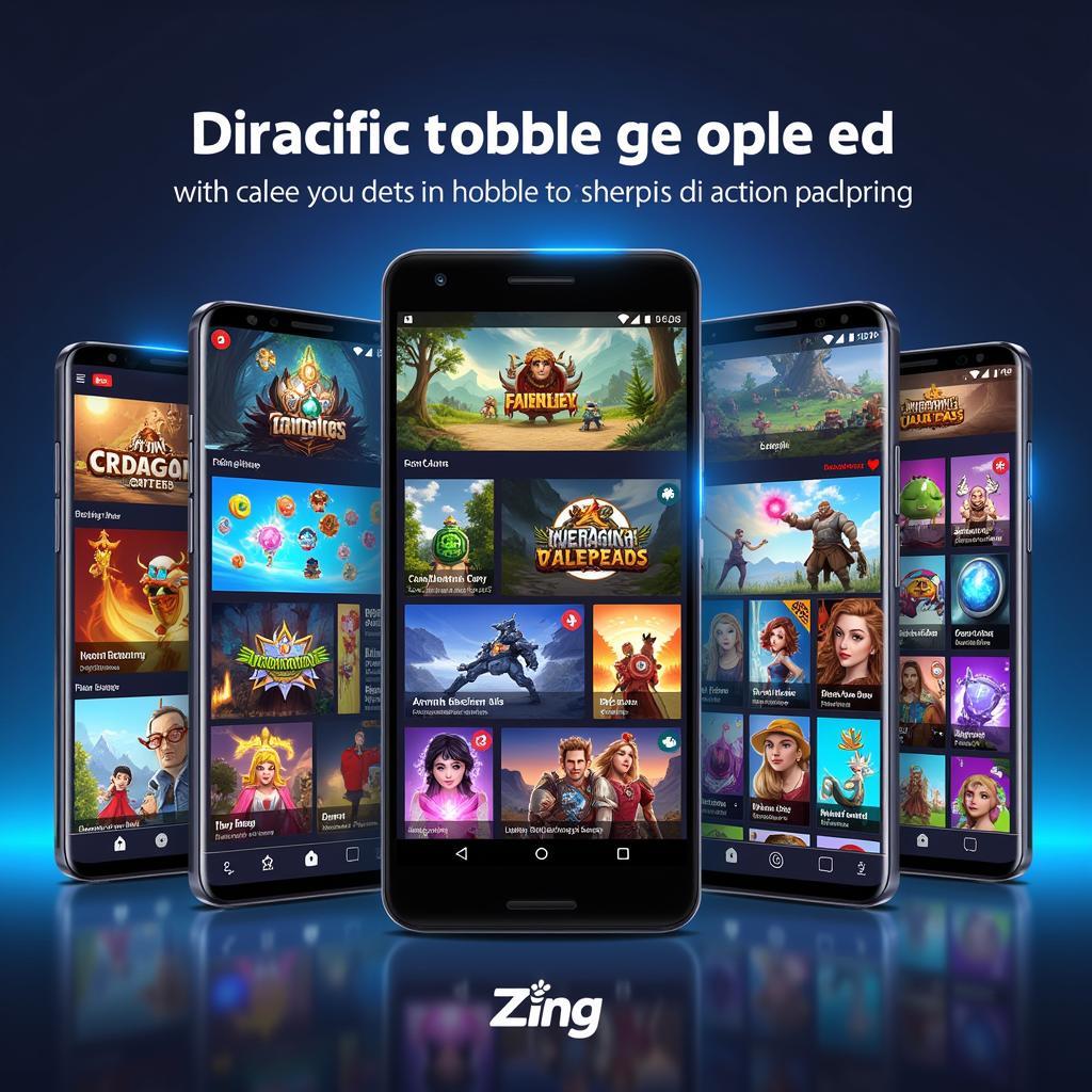 Trải nghiệm game mobile trên Zing