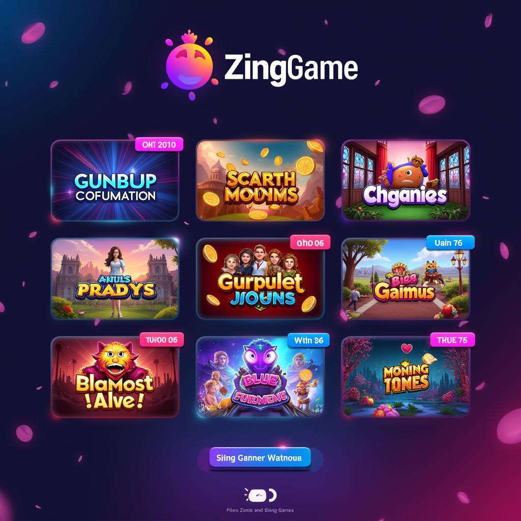 Zing Game - Thế giới giải trí trực tuyến