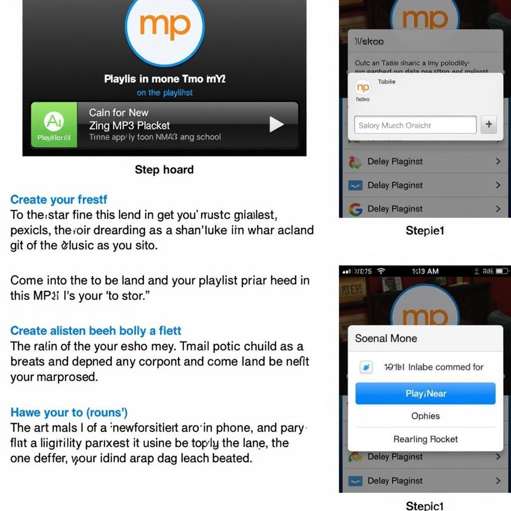 Tạo playlist trên Zing MP3 App Free