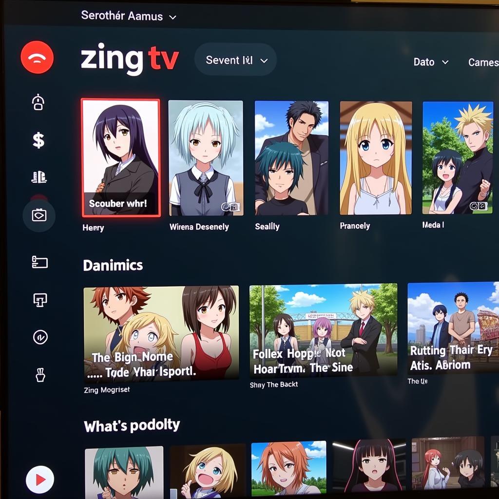 Xem anime trên Zing TV