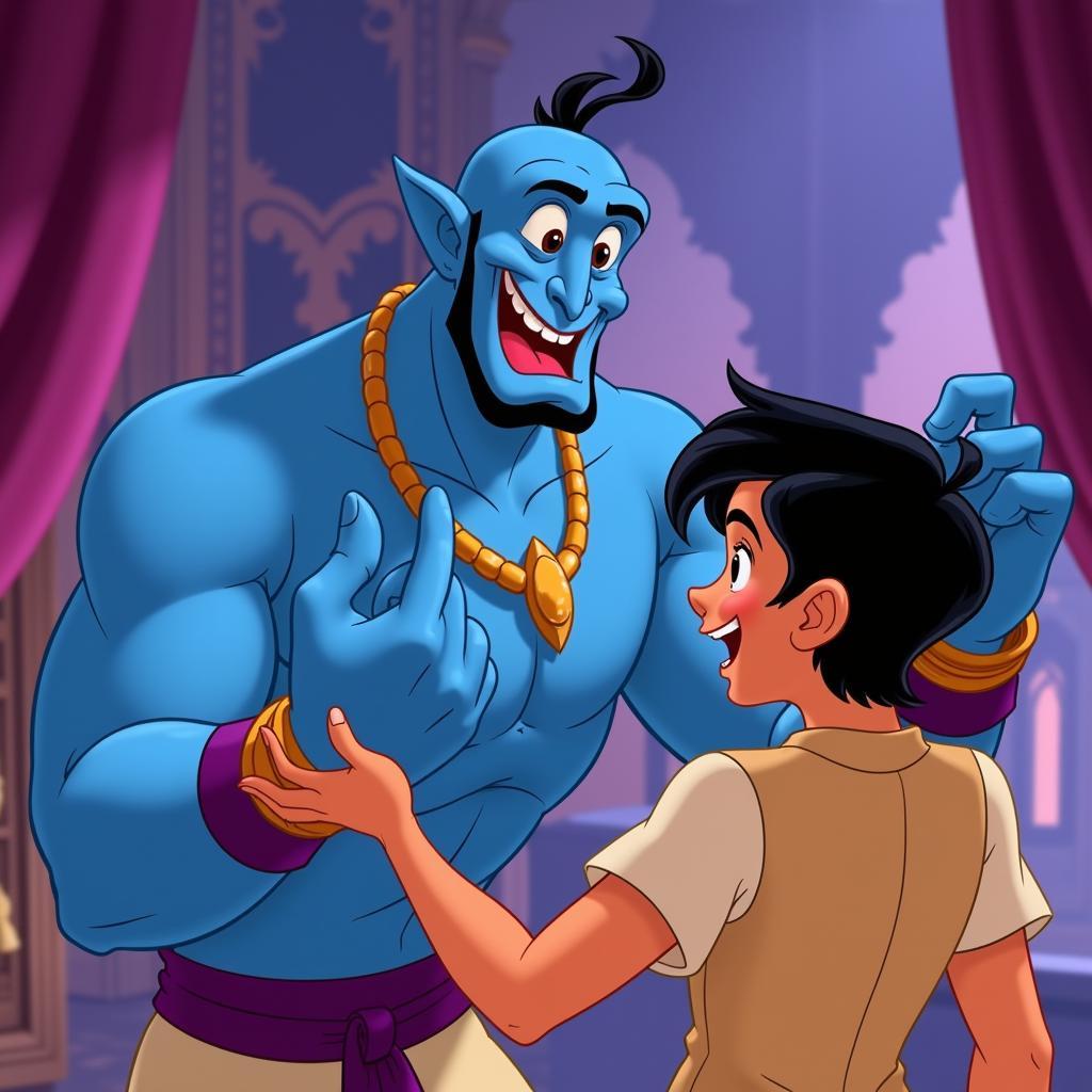 Aladdin và thần đèn Genie