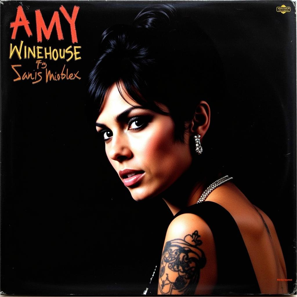 Bìa album Back to Black của Amy Winehouse