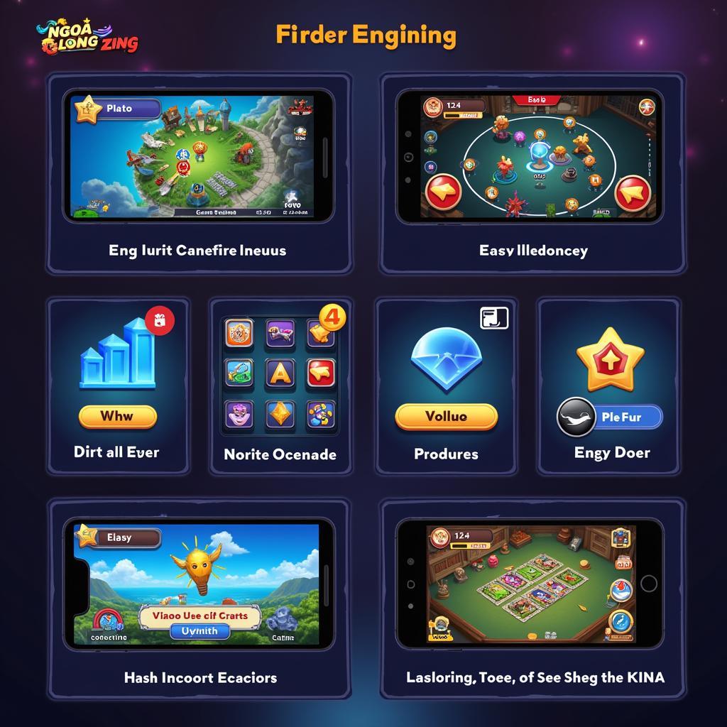 Giao diện App Ngoa Long Zing