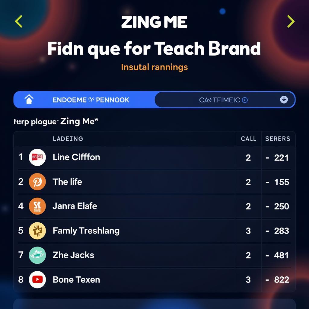 Bảng phong thần Zing Me: Niềm kiêu hãnh của game thủ