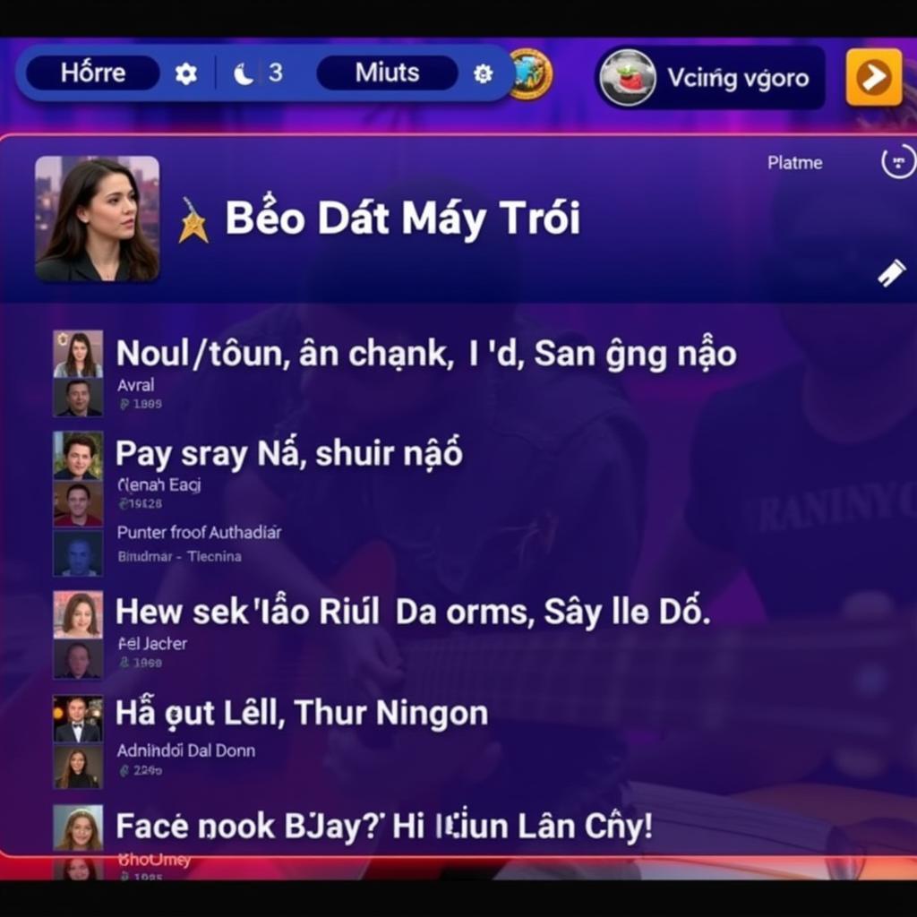 Hình ảnh Bèo Dạt Mây Trôi trong game Audition