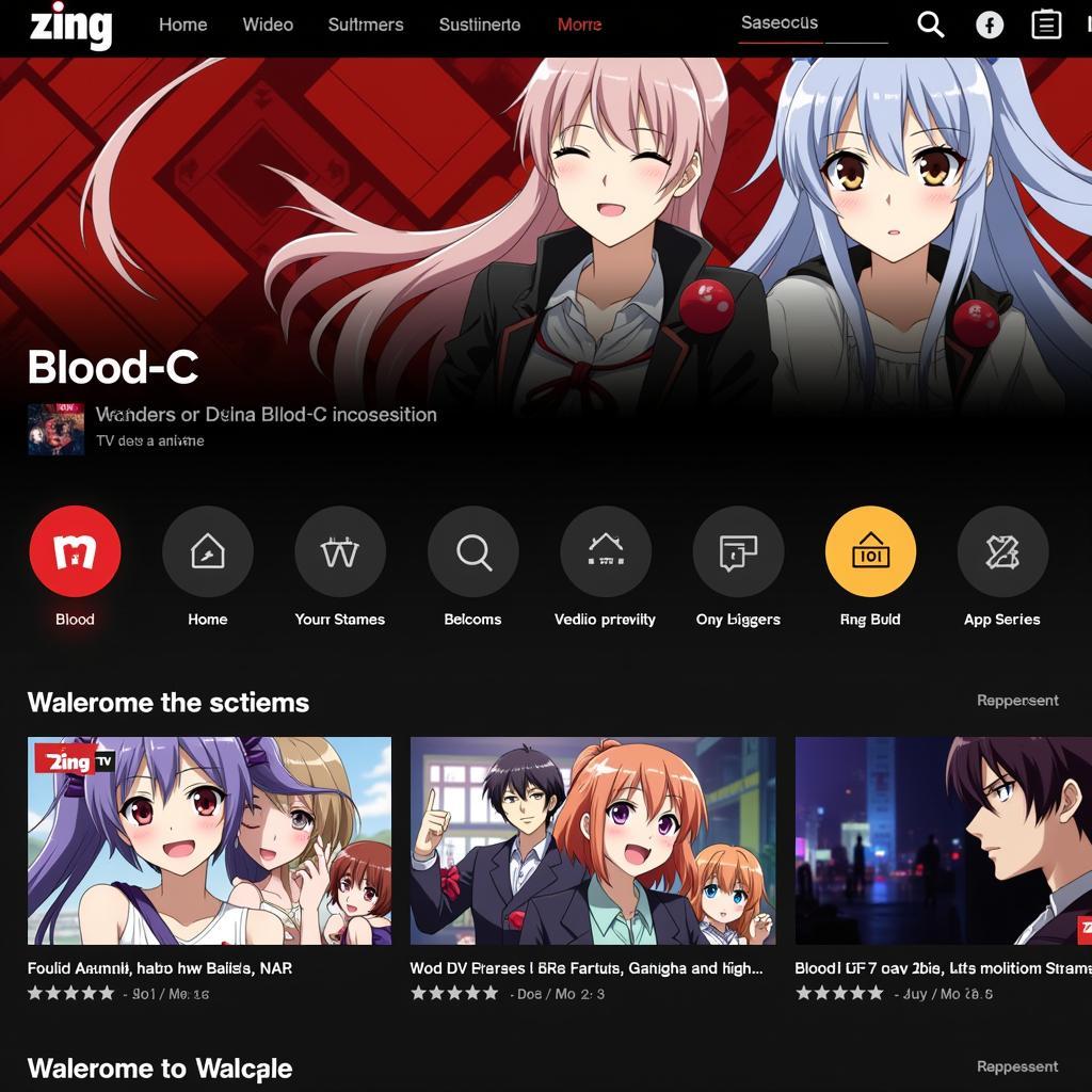 Blood C trên Zing TV: Sự lựa chọn hoàn hảo cho fan anime