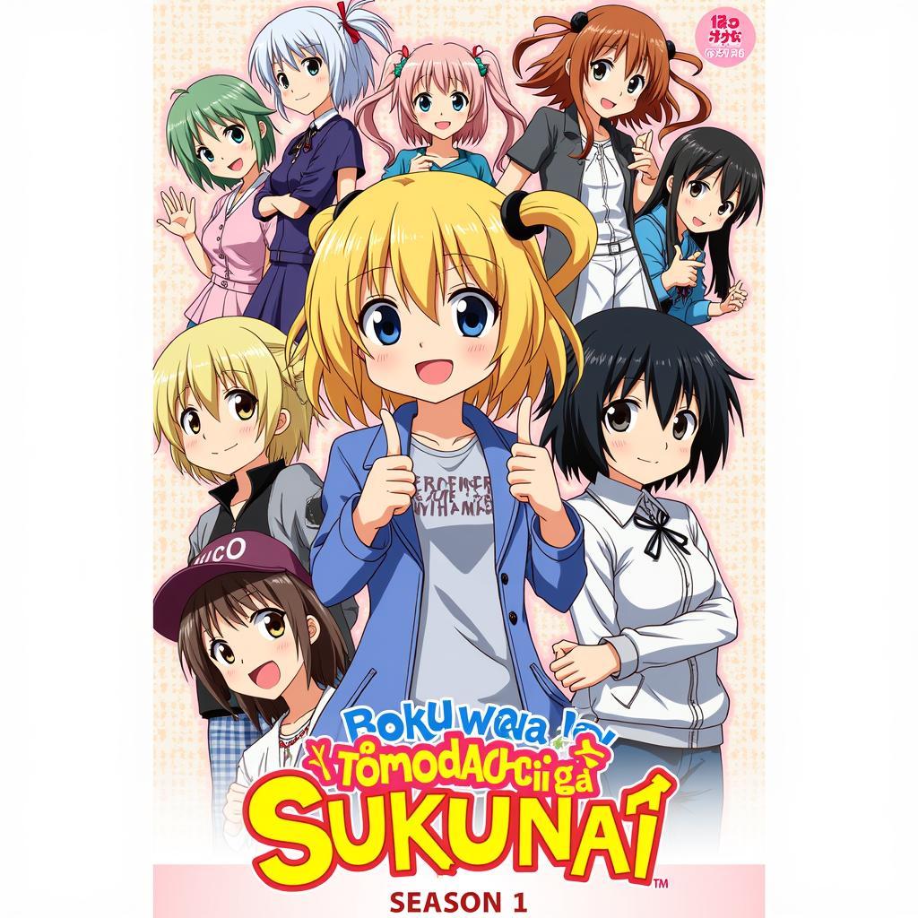 Poster Boku wa Tomodachi ga Sukunai Season 1