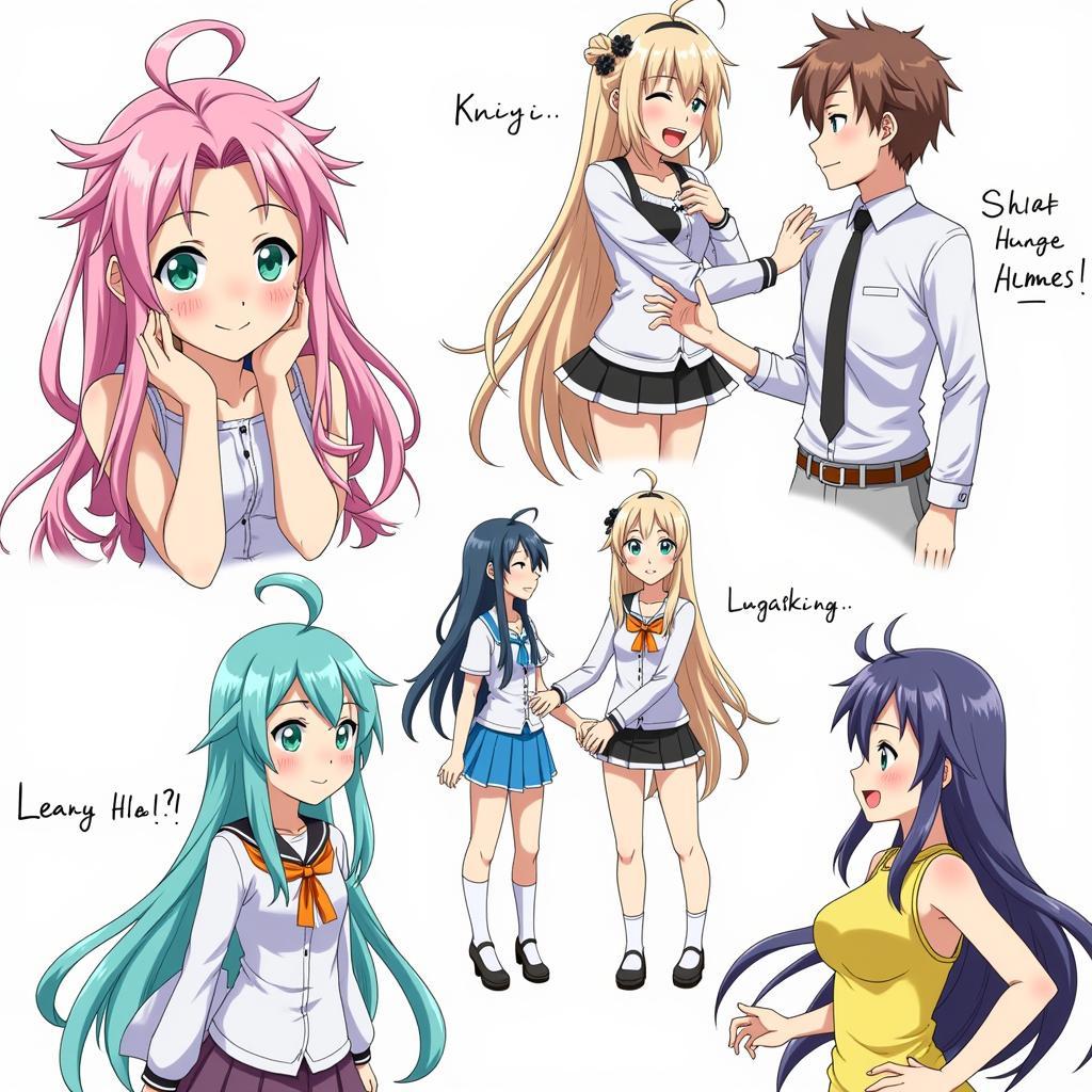 Các nhân vật chính trong Gakusen Toshi Asterisk Tap 2