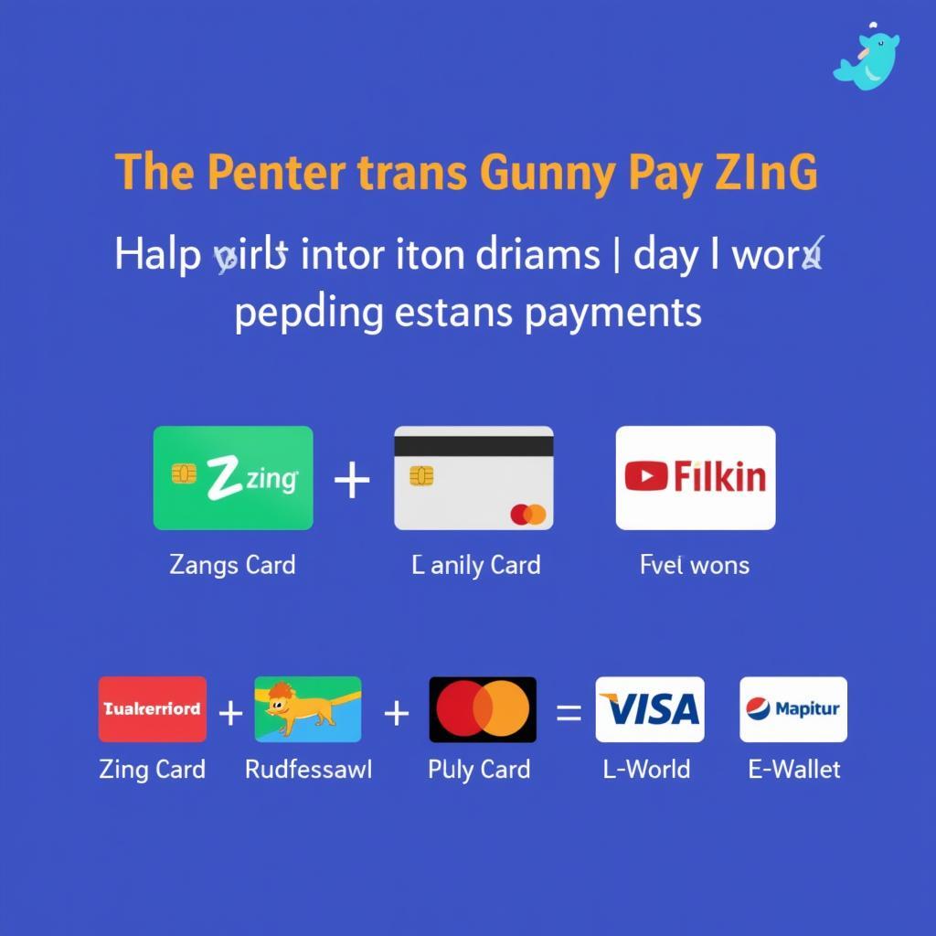 Các phương thức thanh toán Gunny Pay Zing GNM