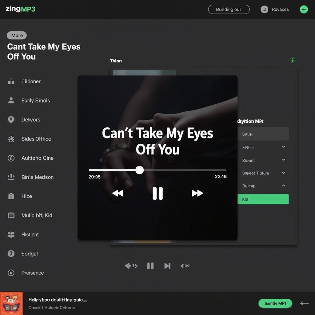 Can't Take My Eyes Off You Zing MP3