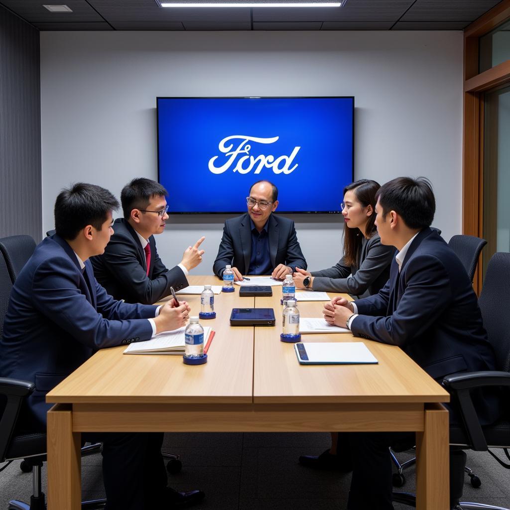 CEO Ford Việt Nam gặp gỡ đại diện Zing Game