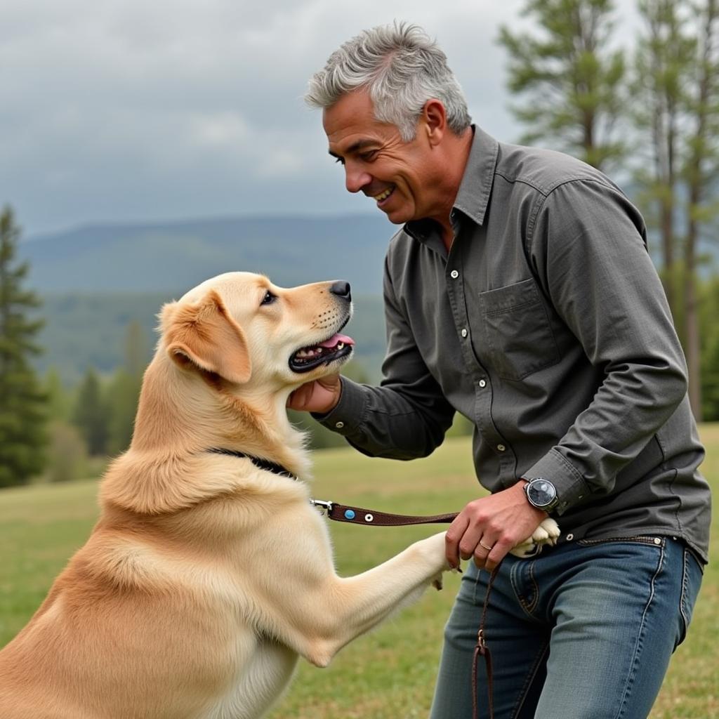 Cesar Millan hướng dẫn huấn luyện chó