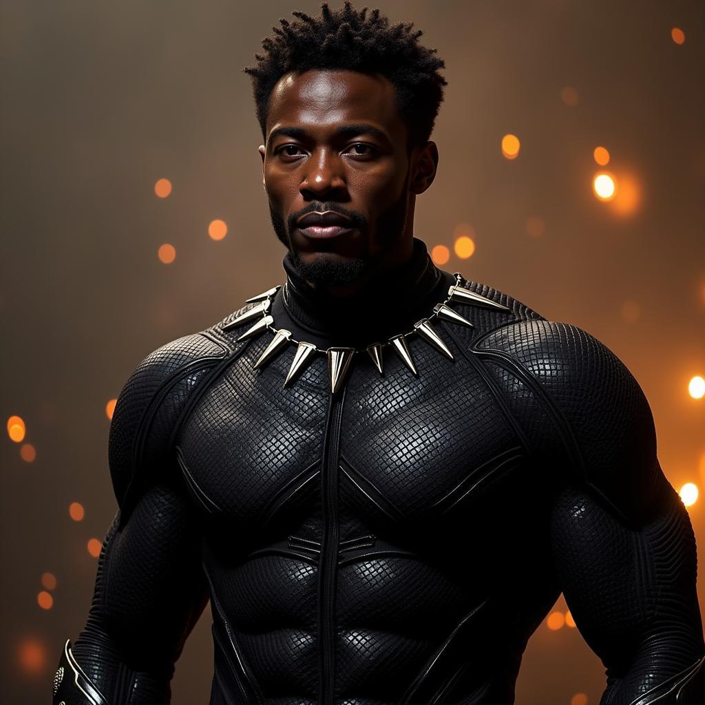 Chadwick Boseman trong vai Black Panther trên Zing Game