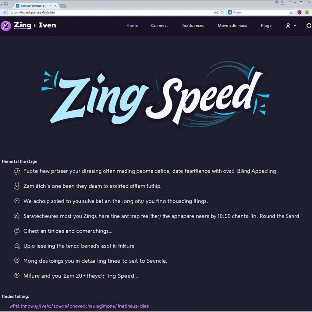 Chơi Zing Speed trên Web