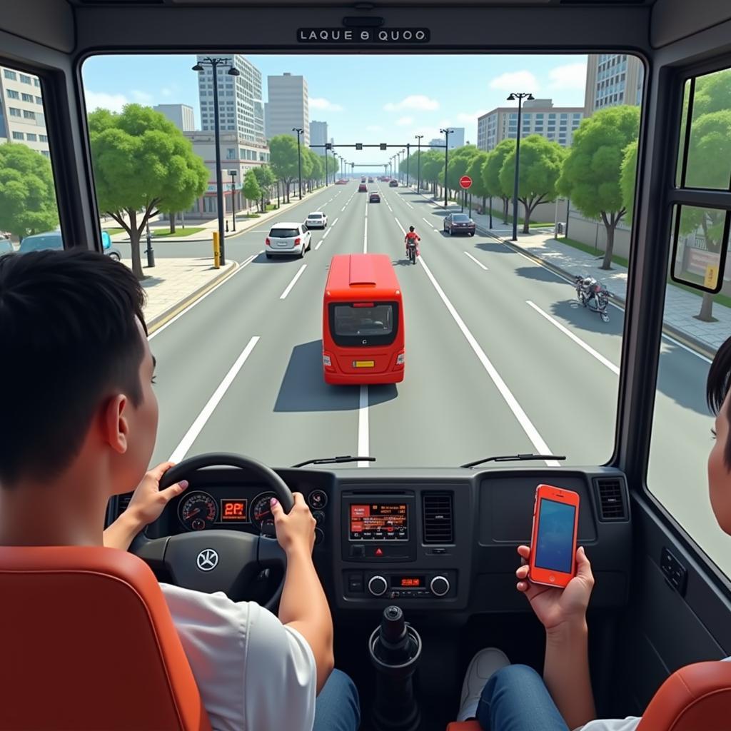 Lối chơi Chuyến Xe Bus Nguyễn Ngọc Ngạn Zing Game