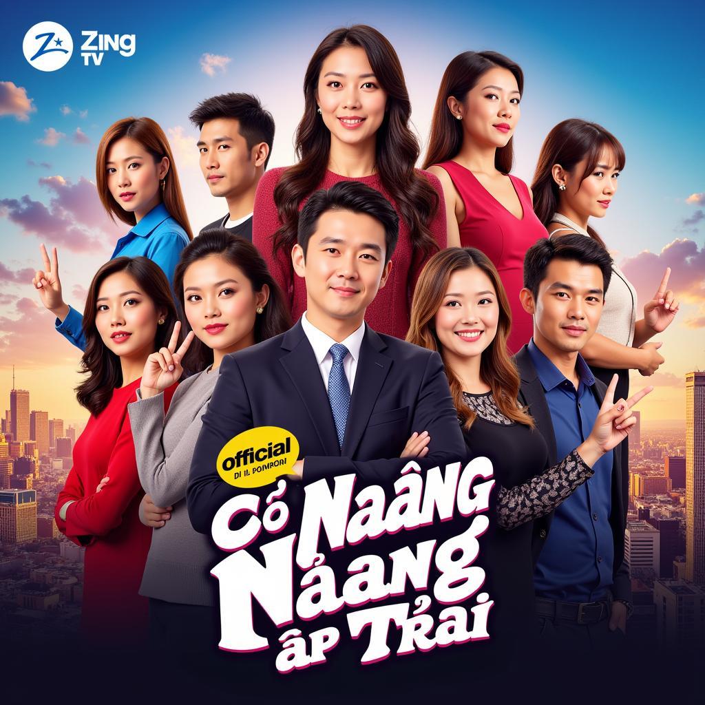 Poster phim Cô Nàng Đẹp Trai Zing TV