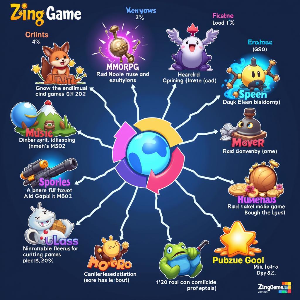 Đa dạng thể loại game trên Zing