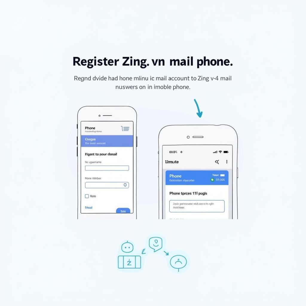 Đăng ký email Zing.vn trên điện thoại