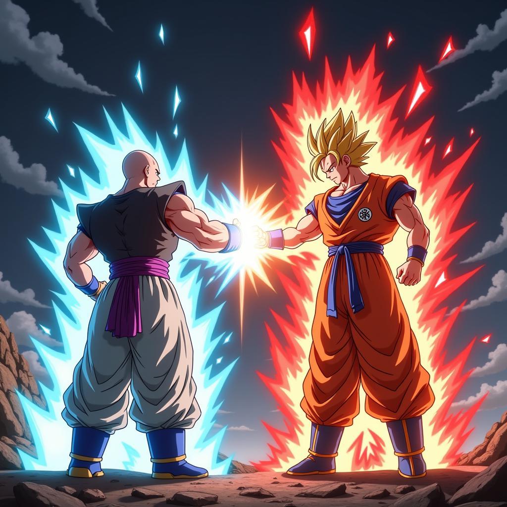 Goku vs Jiren trong Dragon Ball Super 129 Zing