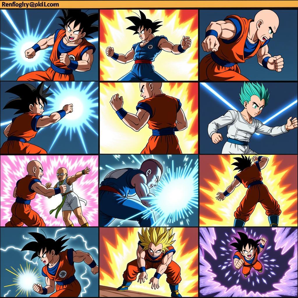 Các chiến thuật được sử dụng trong Dragon Ball Super tập 122 trên Zing TV