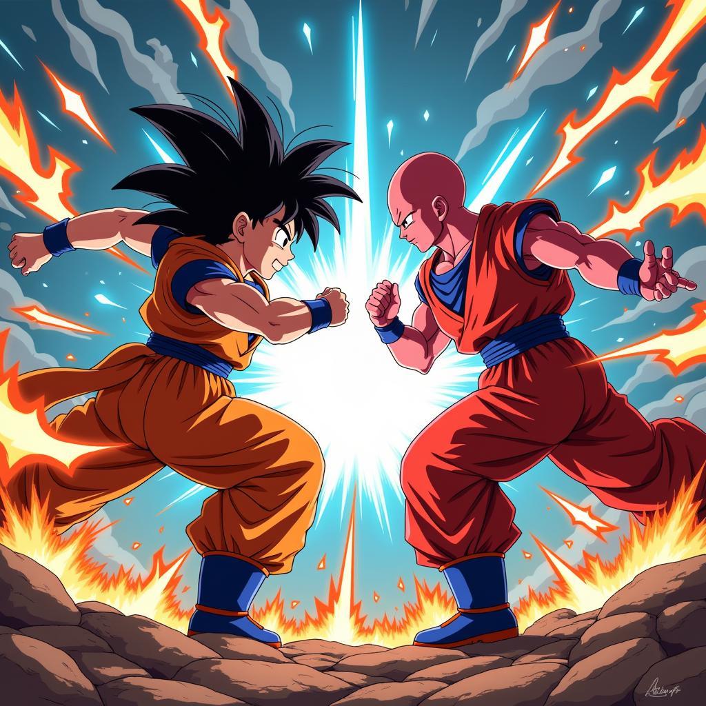 Goku đối đầu Jiren trong Dragon Ball Super Tap 93 Zing TV