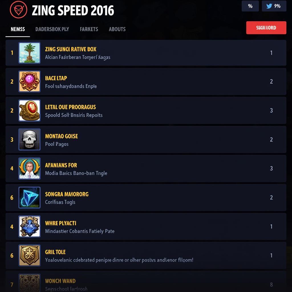 Đua Top Zing Speed 2016