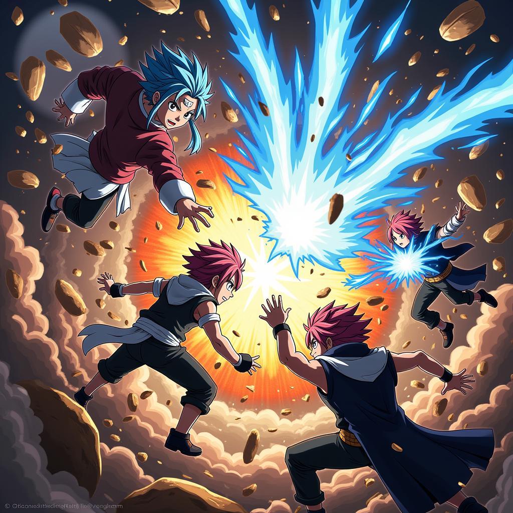 Một trận chiến hoành tráng trong Fairy Tail 3 Zing TV