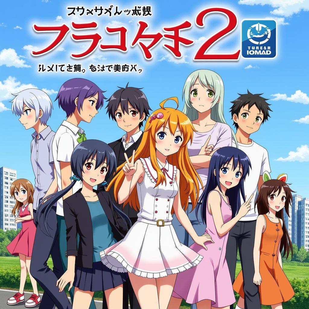 Poster chính thức của Gakusen Toshi Asterisk Tap 2 trên Zing TV