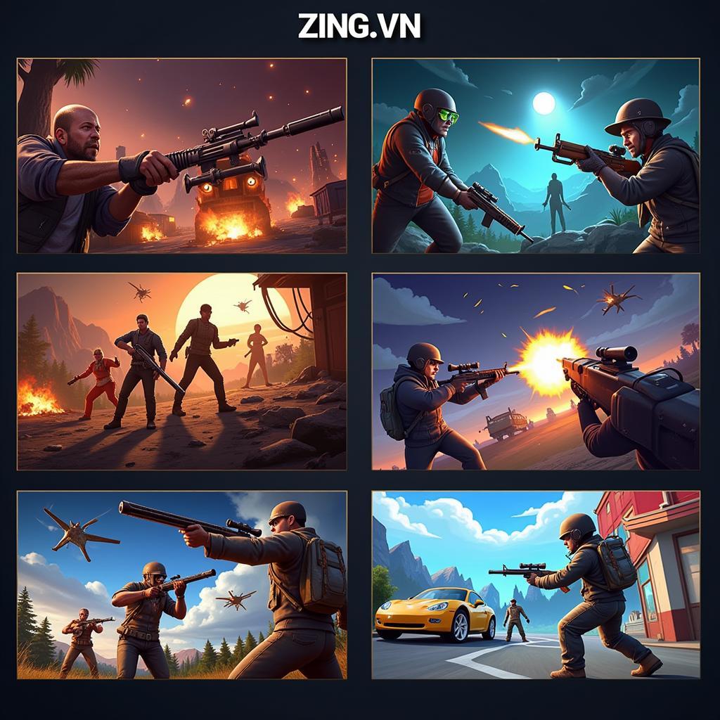 Game bắn súng đỉnh cao trên Zing.vn