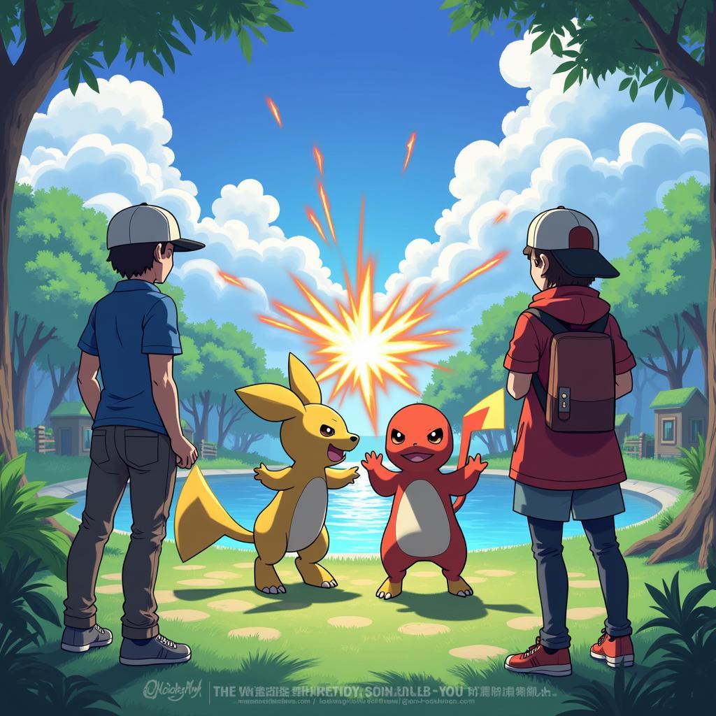 Trận đấu Pokemon Zing Me