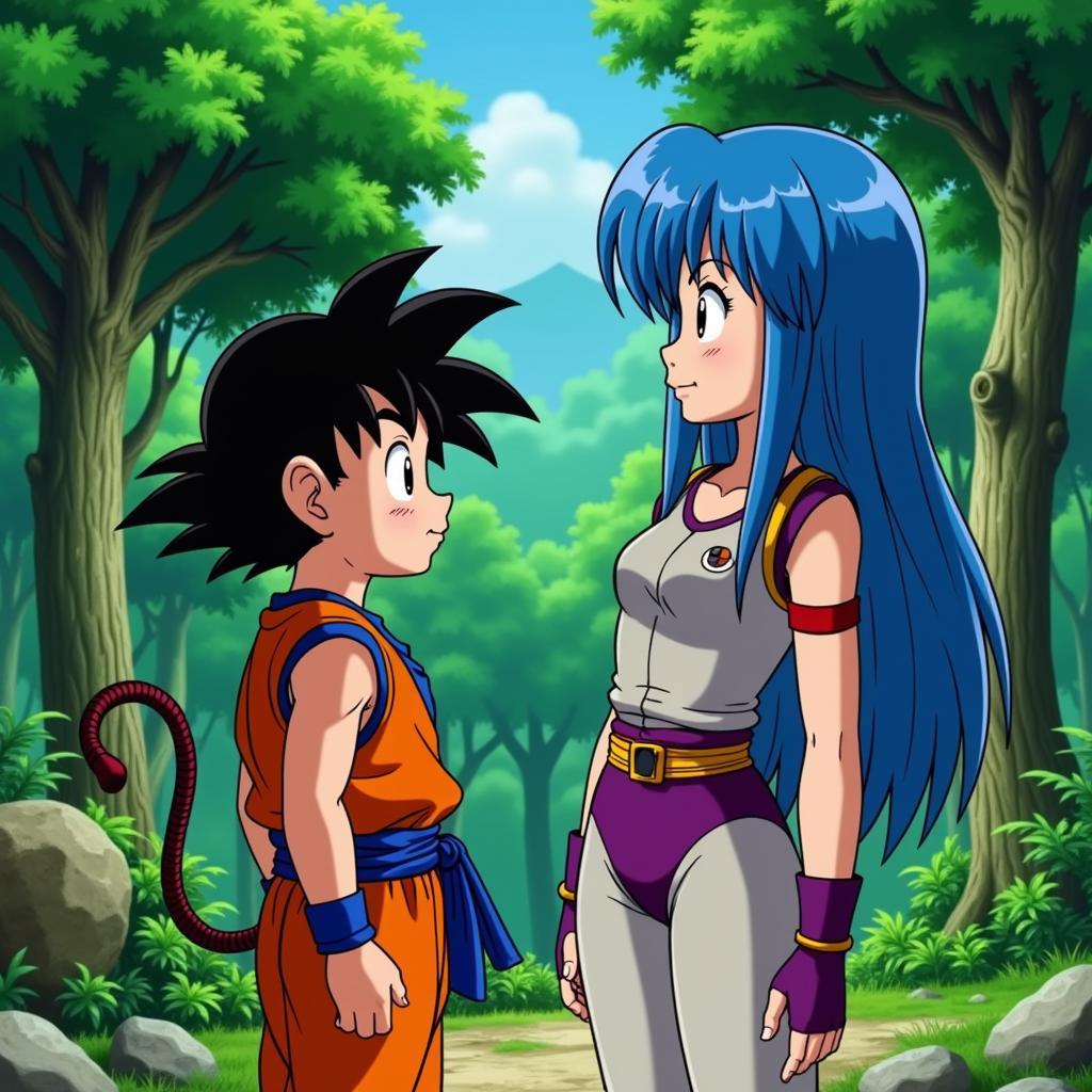 Cuộc gặp gỡ định mệnh giữa Son Goku và Bulma