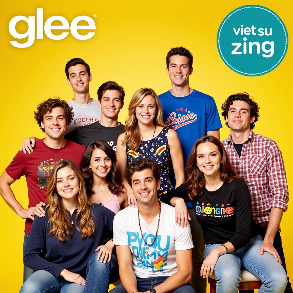 Poster Glee Season 1 Vietsub Zing