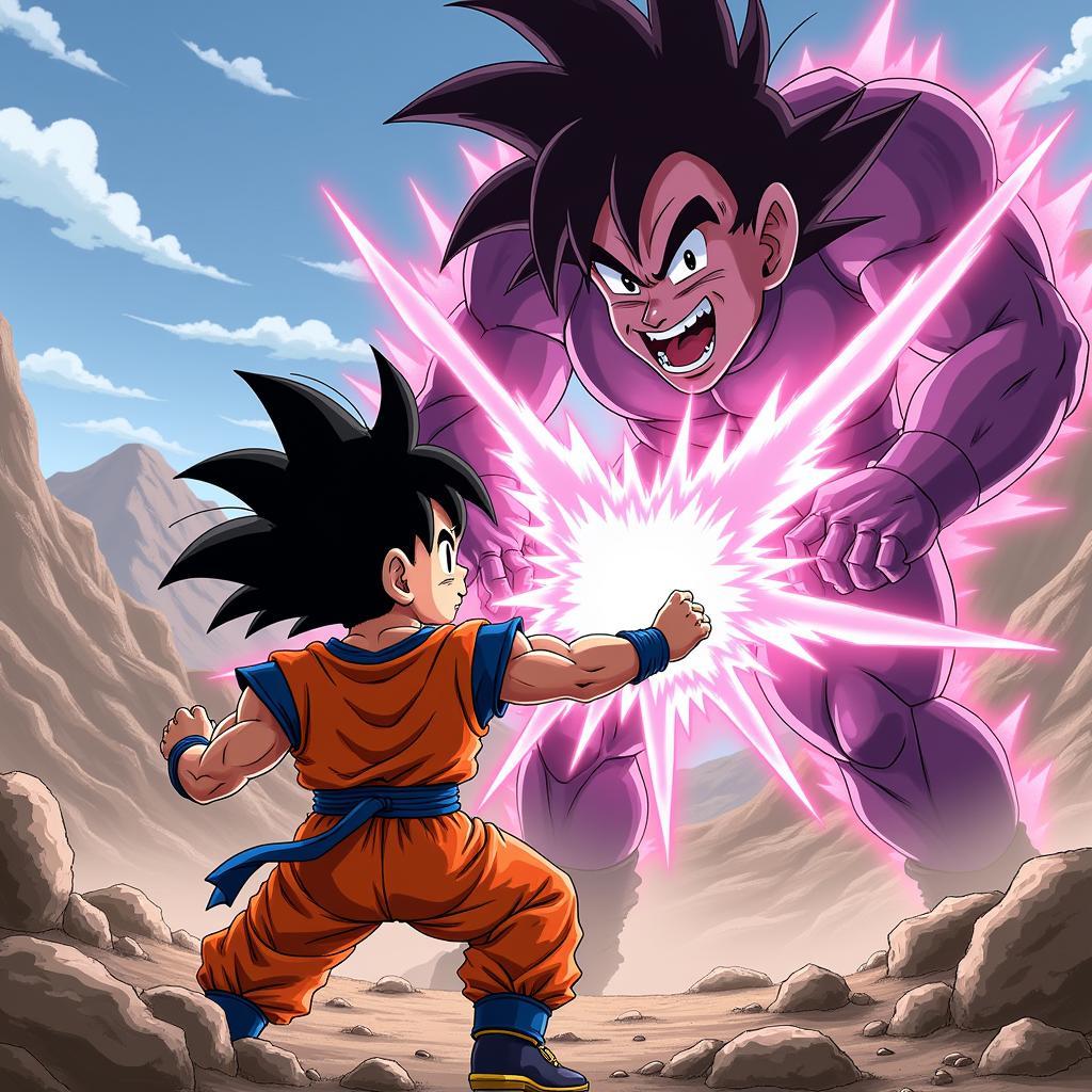 Goku sử dụng chiến thuật chống lại Majin Buu trên Zing TV