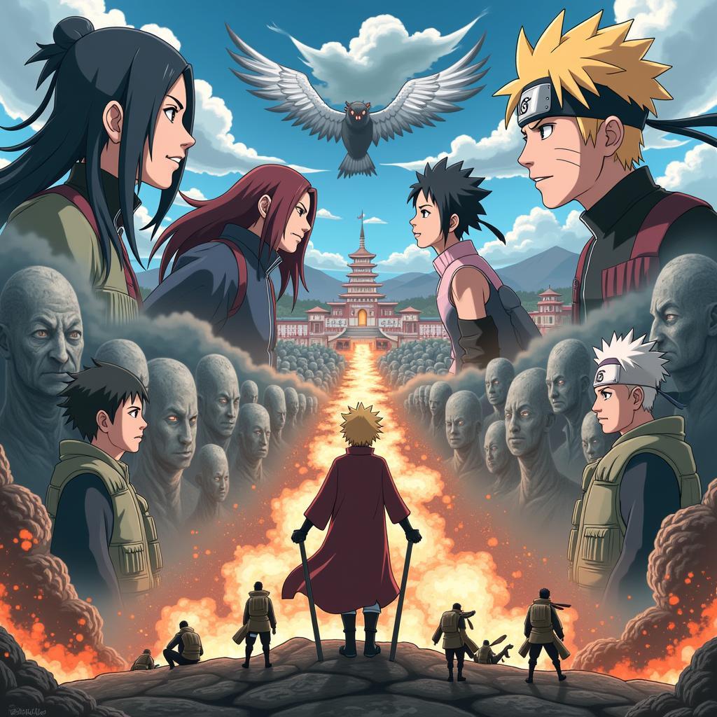 Hành trình trở thành Hokage của Naruto đầy gian nan và thử thách trên Naruto TV Zing.