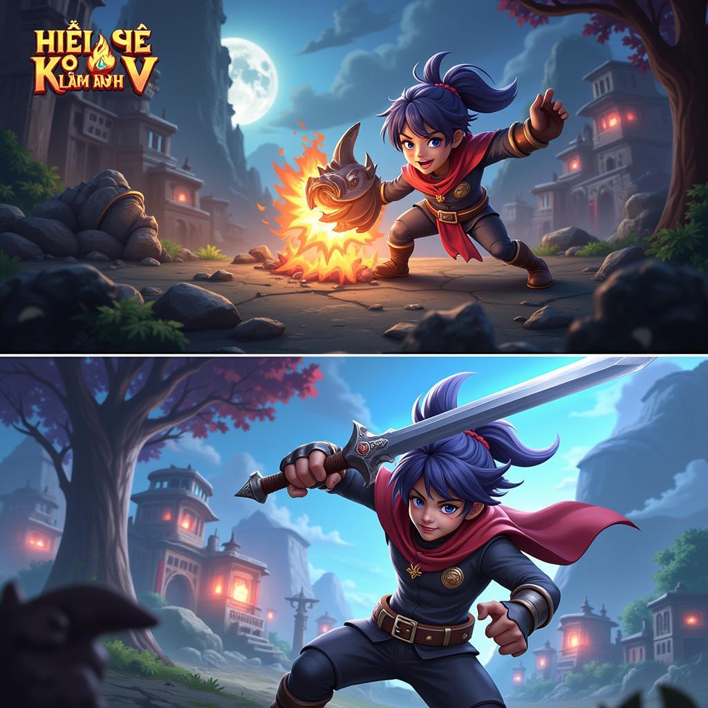 Hiệp Sĩ Kiều Anh Vũ Zing Gameplay