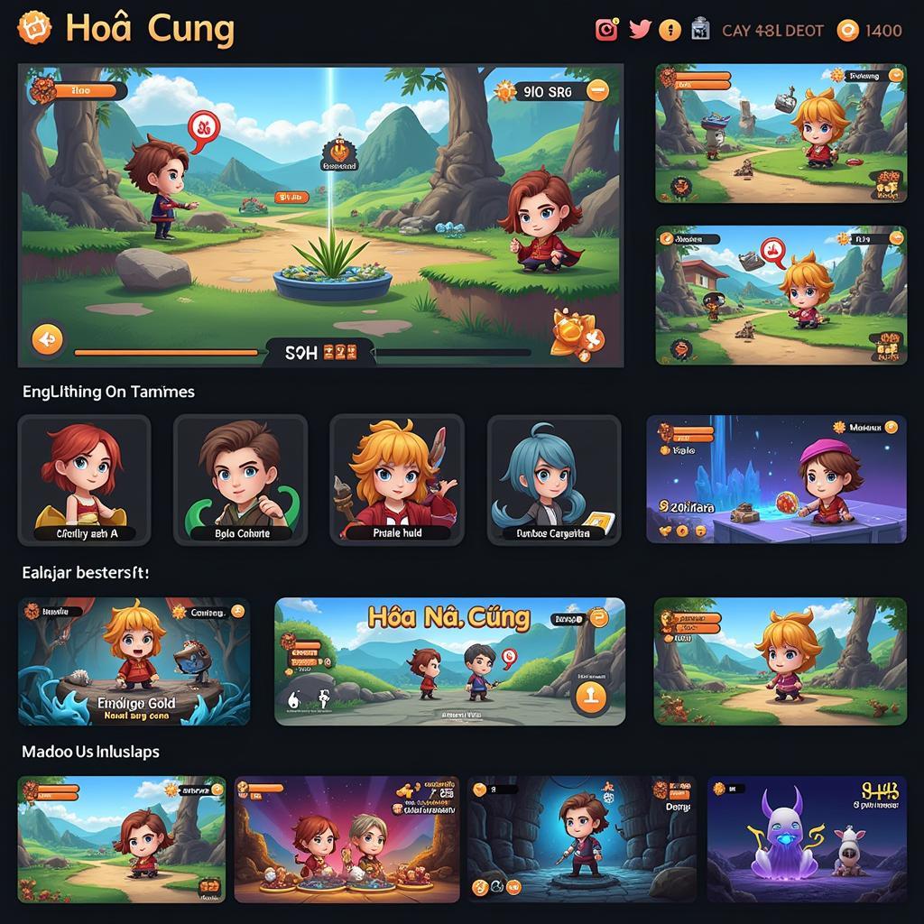 Hoa Ng Cung Ver Thái Gameplay trên TV.Zing