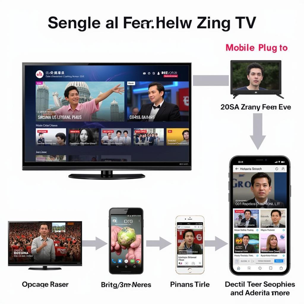 Hotaru Zing TV trên điện thoại