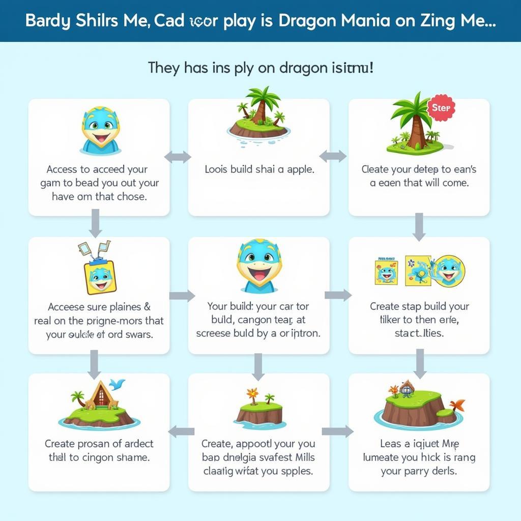 Hướng dẫn chơi game Dragon Mania trên Zing Me