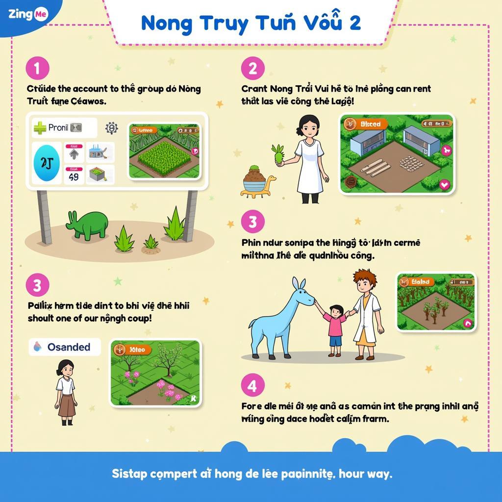 Hướng dẫn chơi Nông Trại Vui Vẻ 2 trên Zing Me