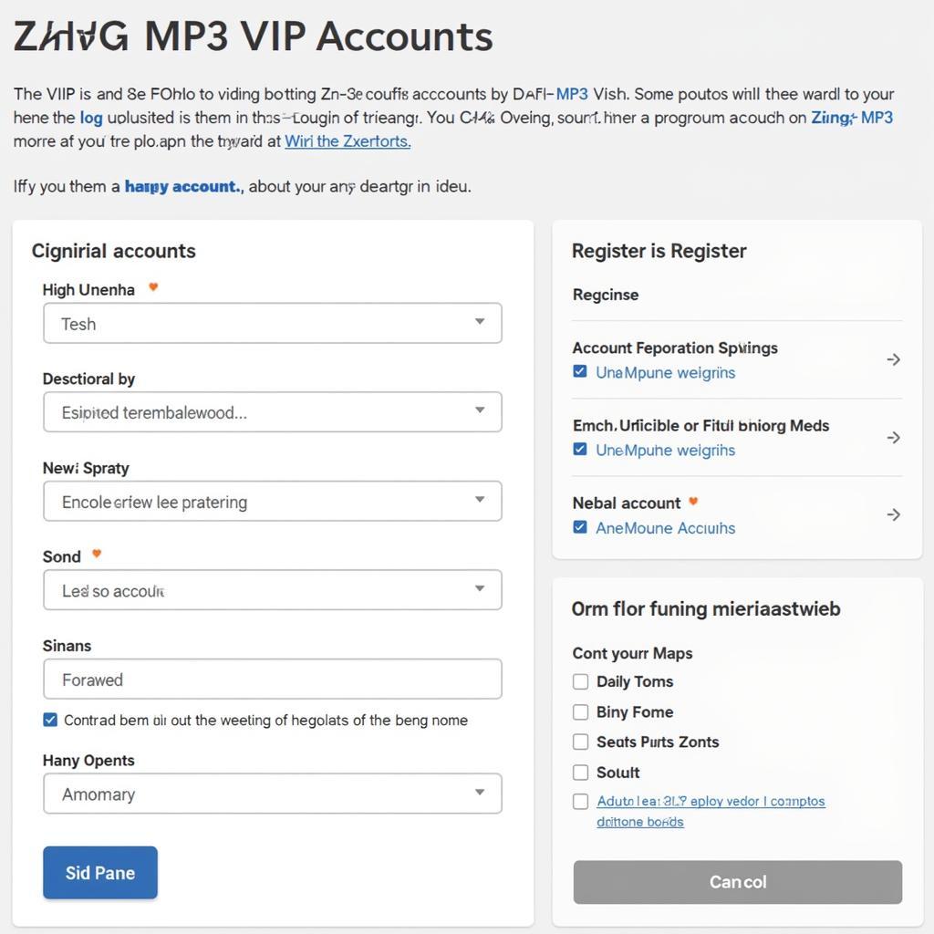 Hướng Dẫn Đăng Ký Zing MP3 VIP