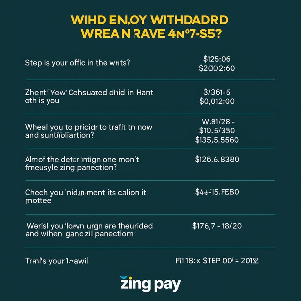 Hướng dẫn rút tiền Zing Pay