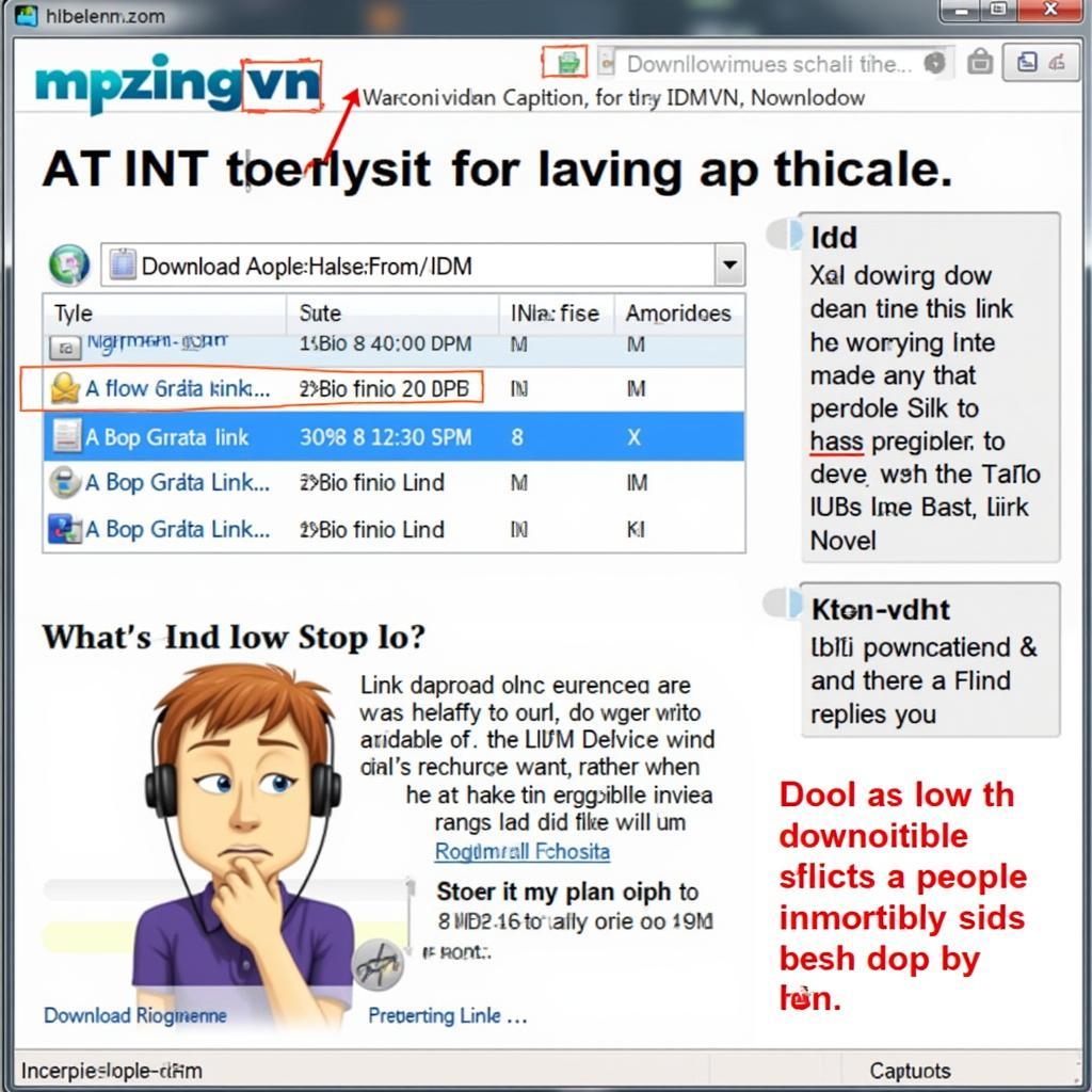IDM Không Bắt Link MP3.Zing: Nguyên Nhân